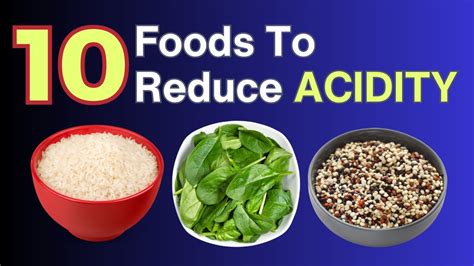 What should i eat to reduce acidity