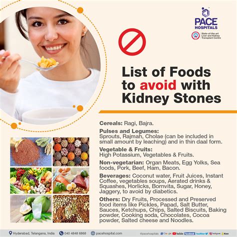 What should not eat for kidney stone