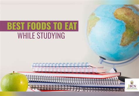 What should we eat while studying
