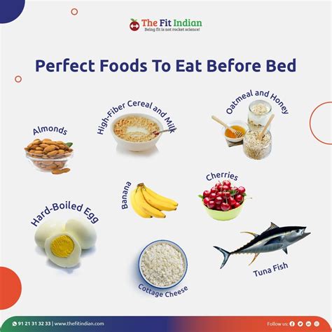 What should you eat before bed