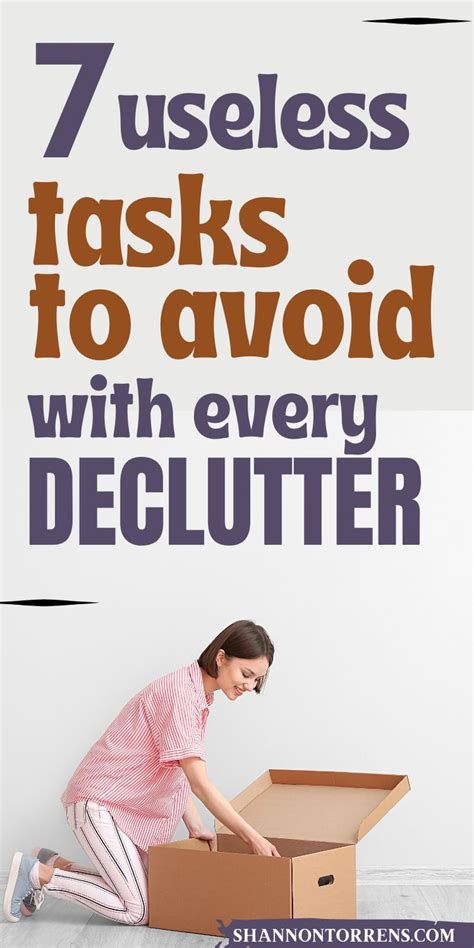 What should you not throw out when decluttering