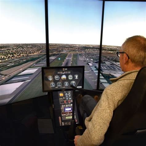 What simulator do pilots use for training