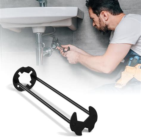What size basin wrench for kitchen faucet.  The innovative multi-size design...