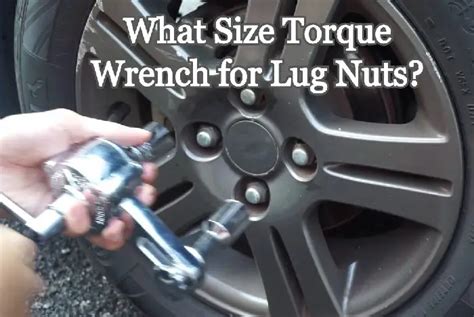 What size torque wrench for motorcycle.  But for lug nuts and other auto...
