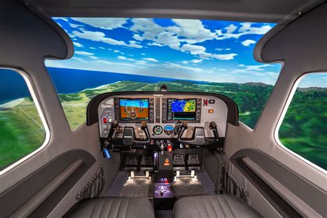 What software do full flight simulators use