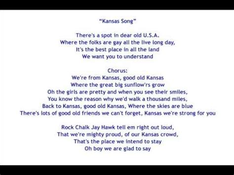 What song does kansas state listen to. Things To Know About What song does kansas state listen to. 