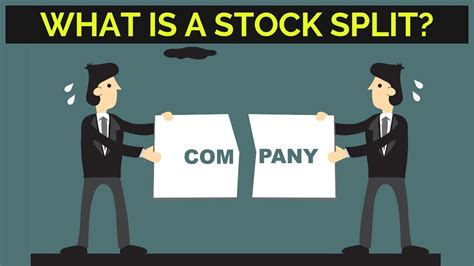 Stock split example. Let’s say a company has a market ca