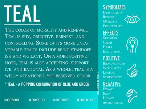 What teal color means – The Meaning Of Color