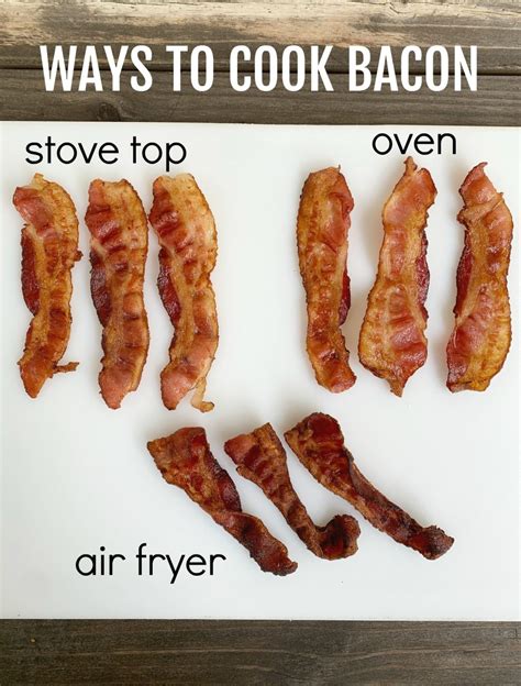 What temp should you cook bacon