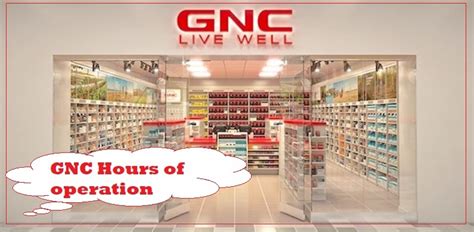 What time do gnc open. Things To Know About What time do gnc open. 