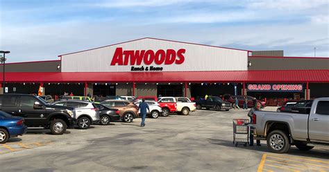 What time does atwoods open. Atwoods is located at 4001 North St in Nacogdoches, Texas 75964. Atwoods can be contacted via phone at 936-559-9637 for pricing, hours and directions. 