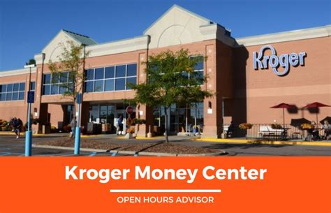 What time does the money center close at kroger. Money Services hours* Monday: 8:00 am - 10:00 pm. Tuesday: 8:00 am - 10:00 pm; Wednesday: 8:00 am - 10:00 pm; Thursday: 8:00 am - 10:00 pm; ... Kroger Money Services in Georgia can be found in the Kroger store in Mableton. If you are traveling by car, you will find us off Floyd Road next to the car wash, close to the intersection with … 