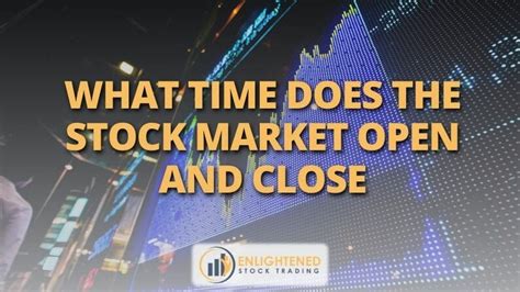 Meanwhile, for those wondering what time does the market open for regular trading hours, both the Nasdaq Stock Market and the New York Stock Exchange (NYSE) run from 9:30 am to 4:00 pm Eastern ...