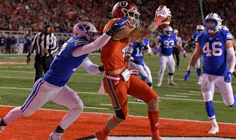 PROVO, Utah - BYU football has a kickoff time for its first Big 12 Conference game against the Kansas Jayhawks. Kickoff for BYU/Kansas on Saturday, September 23, will take place at 1:30 p.m. (MDT) and air on ESPN. BYU is 2-0 on the year after defeating Sam Houston and Southern Utah at home in respective weeks.. 