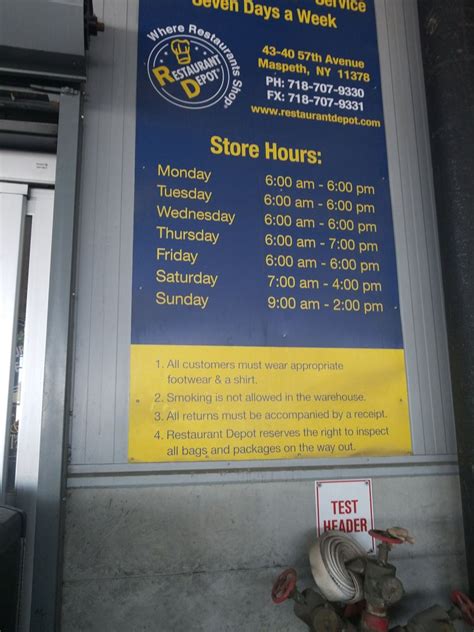 What time restaurant depot close. Things To Know About What time restaurant depot close. 
