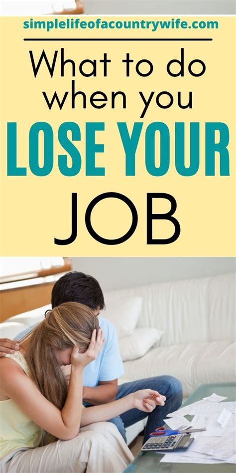 What to Do If You Lose Your Job and Find Yourself Unemployed 9 Steps