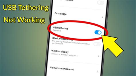 What to Do If Your USB Tethering Is Not Working