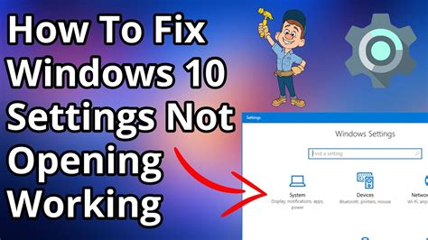 What to Do When Windows 10 Settings Are Not Working