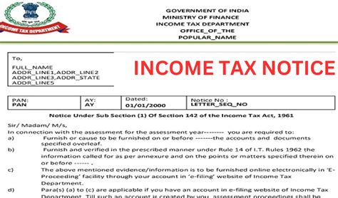 What to Do When You Receive a Notice Under Section 142(1) of the
