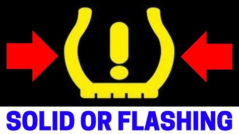 What to Do When the Tire Pressure Light Is Flashing