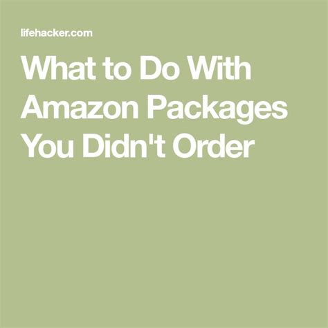 What to Do With Amazon Packages You Didn