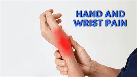 What to Do for Hand and Wrist Pain