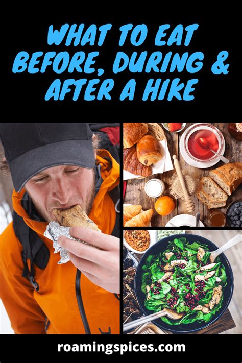 What to Eat Before a Hike, During and After - Roaming Spices