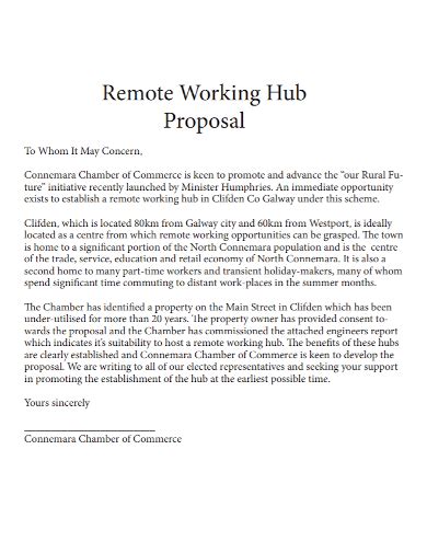 What to Include in a Remote Work Proposal