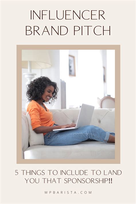 What to Include in an Influencer Brand Pitch