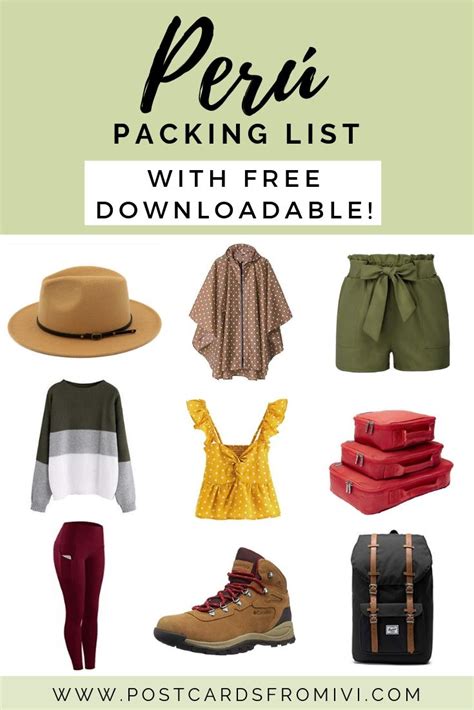 What to Pack for Peru – Your Complete Peru Packing List