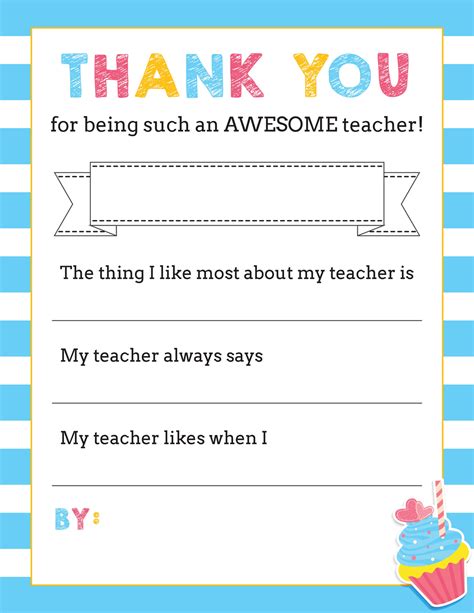 What to Write in Your Teacher Appreciation Card - Thankbox