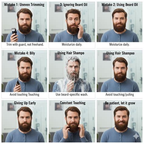 What to avoid when growing a beard