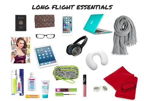 What to bring in a long flight