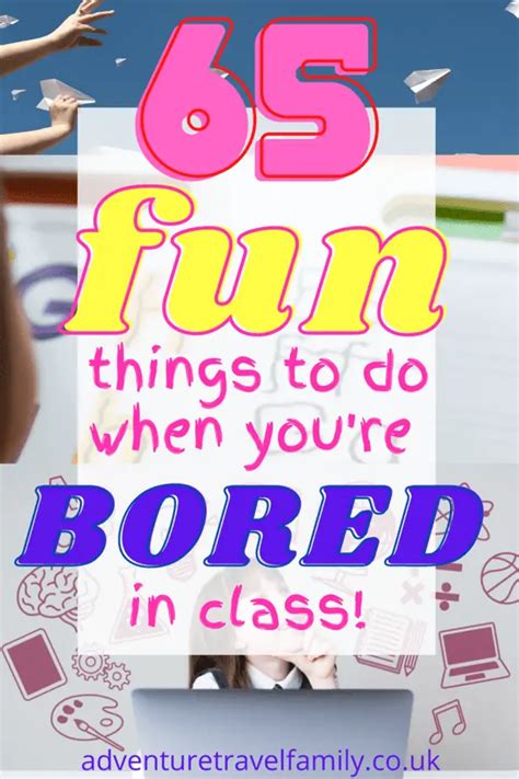 What to do when bored in class. Posted March 25, 2013. In my last article in this series, I attempted to argue the thesis that boredom, as much as it is an unavoidable part of of every individual’s life, can and maybe even ... 