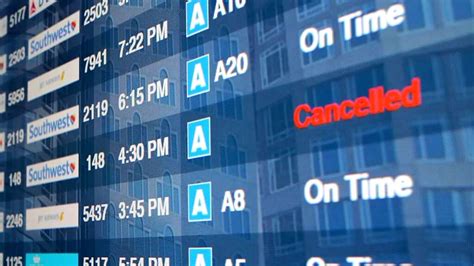 What to do when flight is canceled