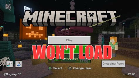 What to do when minecraft wont load