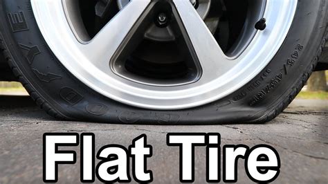 What to do when you have a flat tyre. Some cars do come with “run flat” tyres. These tyres have a special internal structure that allows them to be driven on for short periods with no air in. Check with your dealer to find out if the car you drive has this type of tyre. In some cars, an emergency inflation kit is supplied for use with punctures. Once the canister has been used ... 