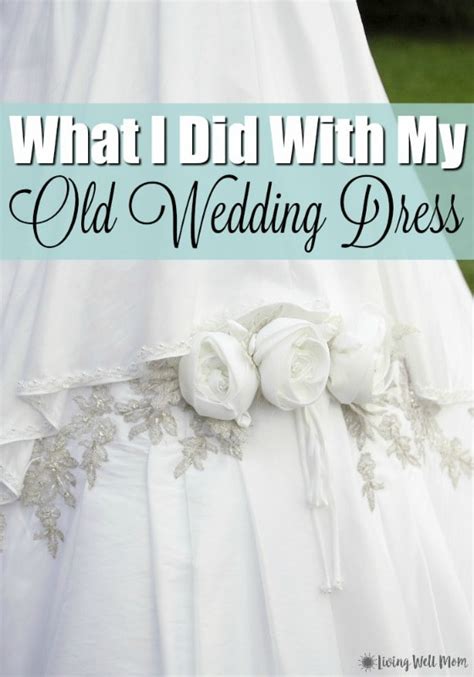 What to do with old wedding dress. 1. Get Crafty. There are a lot of fun ideas out there for craft ways to use your old wedding dress. I’ve selected a few of my favorites to feature here, but there are … 