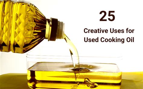 What to do with used cooking oil. Things To Know About What to do with used cooking oil. 