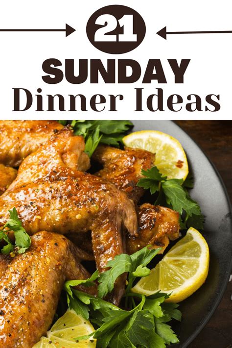 What to eat on sunday. Feb 2, 2016 · Curtis Stone. These wings from Curtis Stone bring a unique Thai-twist to game day. The wings are first marinated in a mixture of lemongrass, garlic, ginger, chiles, herbs and fish sauce, which ... 
