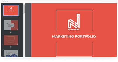 What to include in marketing portfolio