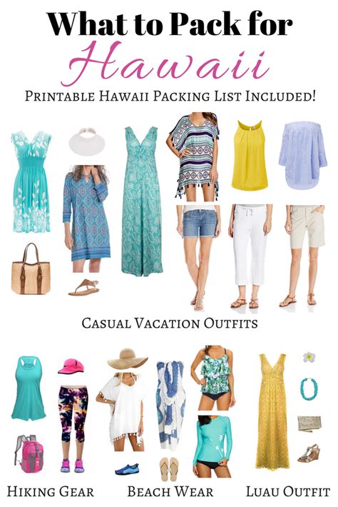 What to pack for hawaii in april