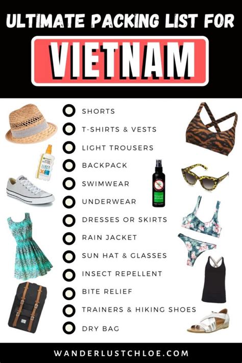 What to pack for vietnam in april