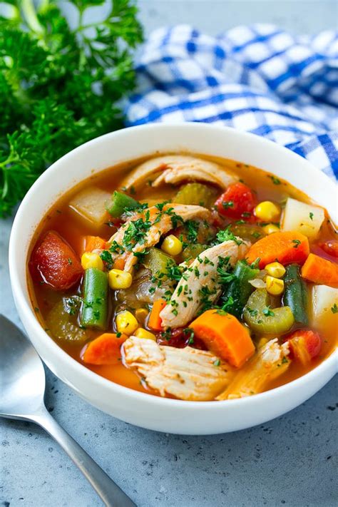 What to put in chicken soup