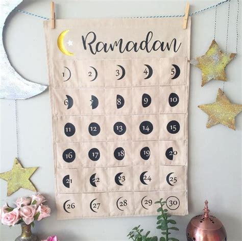 What to put in your Ramadan Calendar handmade beginnings Ramadan