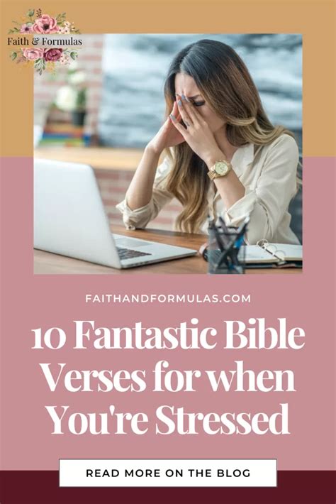 What to read in bible when stressed