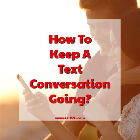 What to say to keep a conversation going over text. Take longer to reply, give shorter answers, and stay ambiguous and passive in your answers. Eventually, people will start to take the hint that you aren't going to put any effort into the conversation, so they will cease text messaging you as much as they can. [2] 3. Ask open-ended questions in your conversations. 