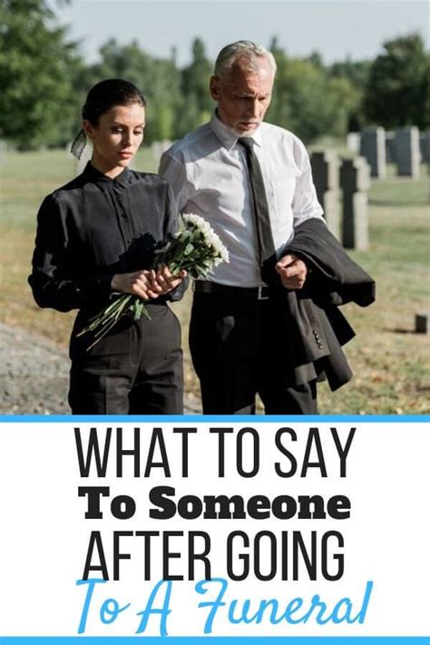 What to say to someone after a funeral.  and Doris J.  75+ example messag...