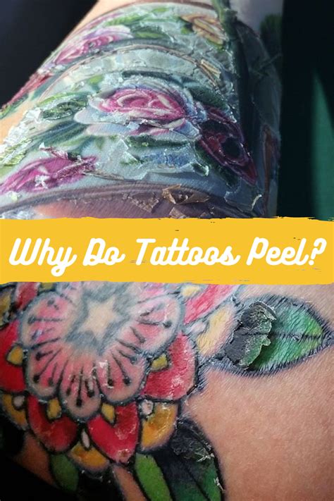What to use when tattoo is peeling