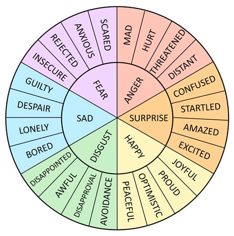 What types of emotions exist